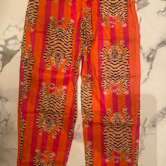 NWOT Handmade Hand block Cotton Pajama Set - Picture 3 of 5